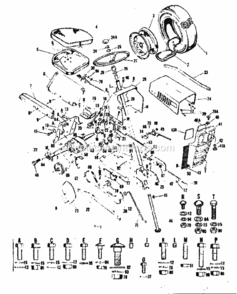 Part Location Diagram of 794005 Craftsman Transaxle