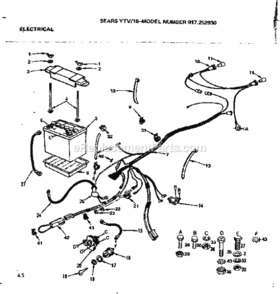 Part Location Diagram of 17541208 Craftsman Screw