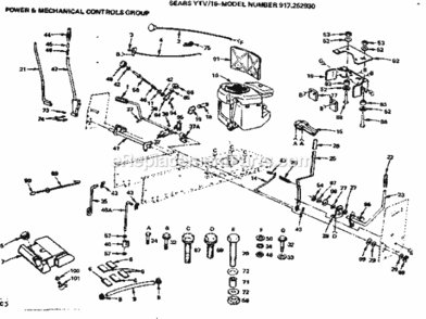 Part Location Diagram of STD580040 Craftsman 15Wdfkey