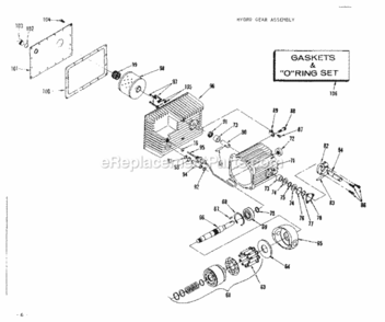 Part Location Diagram of STD315343 Craftsman 304 Brg