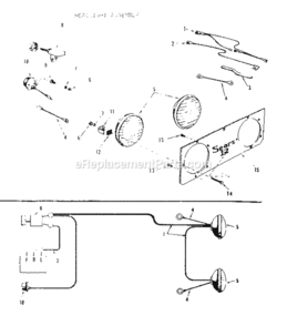 Part Location Diagram of 7032H Craftsman Spacer