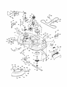 Part Location Diagram of 193107 Craftsman Mulching Cover