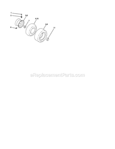 Page G Diagram and Parts List for 917253120  Craftsman Lawn Tractor