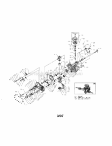 Page M Diagram and Parts List for 917253151  Craftsman Lawn Tractor