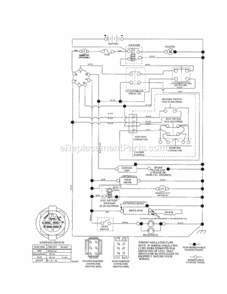 Page N Diagram and Parts List for 917253240  Craftsman Lawn Tractor