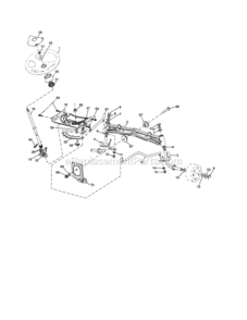 Page E Diagram and Parts List for 917253250  Craftsman Lawn Tractor