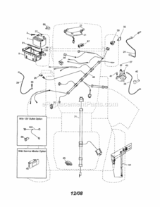 Page A Diagram and Parts List for 917253270  Craftsman Lawn Tractor