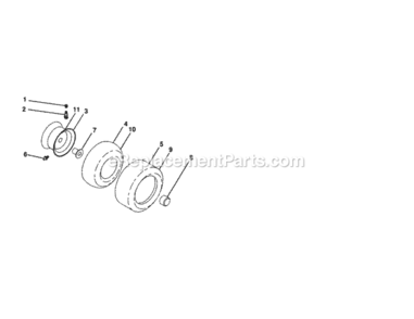 Page I Diagram and Parts List for 917253550  Craftsman Lawn Tractor