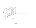 Auger Housing Diagram and Parts List for 917253561  Craftsman Snow Blower