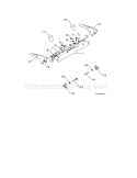 Part Location Diagram of 424517X431 Craftsman Lever Control