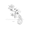 Part Location Diagram of 426490 Craftsman Pulley.Eng.T