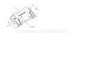 Console Panel Diagram and Parts List for 917253561  Craftsman Snow Blower