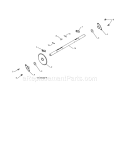 Part Location Diagram of 404307 Craftsman Shaft.Axle.P