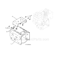 Engine / Frame Diagram and Parts List for 917253570  Craftsman Snow Blower