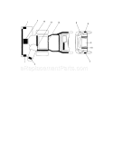 Decals Diagram and Parts List for 917253571  Craftsman Snow Blower