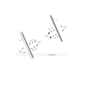 Drift Cutter Bar Diagram and Parts List for 917253571  Craftsman Snow Blower
