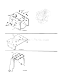 Chassis / Engine / Pulleys Diagram and Parts List for 917253572  Craftsman Snow Blower