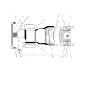 Decals Diagram and Parts List for 917253580  Craftsman Snow Blower