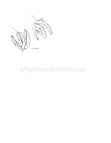 Auger Diagram and Parts List for 917253580  Craftsman Snow Blower