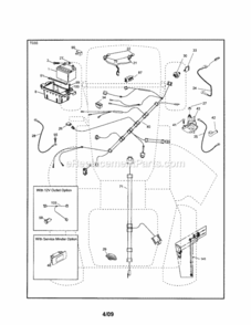 Page A Diagram and Parts List for 917253690  Craftsman Lawn Tractor