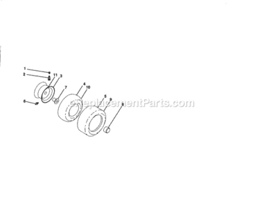 Page G Diagram and Parts List for 917253691  Craftsman Lawn Tractor