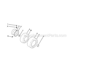 Page J Diagram and Parts List for 917253702  Craftsman Lawn Tractor