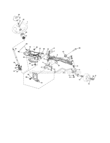 Page E Diagram and Parts List for 917253710  Craftsman Lawn Tractor