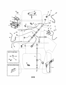 Page A Diagram and Parts List for 917253711  Craftsman Lawn Tractor