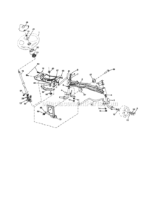 Page E Diagram and Parts List for 917253711  Craftsman Lawn Tractor