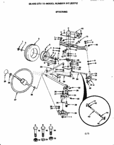 Part Location Diagram of 678H2 Craftsman Spindle