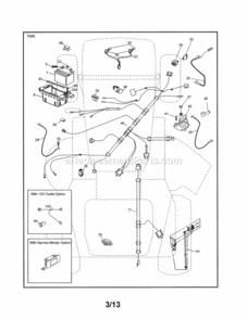 Page F Diagram and Parts List for 917253712  Craftsman Lawn Tractor