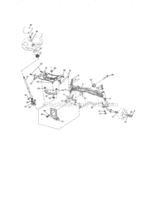 Page J Diagram and Parts List for 917253714  Craftsman Lawn Tractor