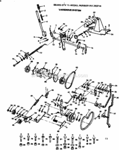 Part Location Diagram of 4551P Craftsman Screw