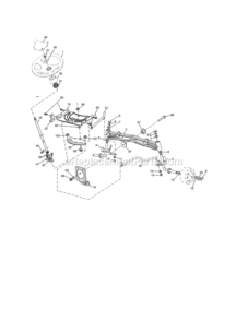 Page J Diagram and Parts List for 917253715  Craftsman Lawn Tractor