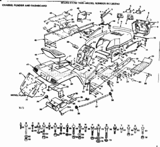 Part Location Diagram of 678H760 Craftsman Bracket