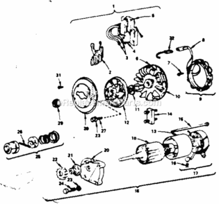Page I Diagram and Parts List for 917253745  Craftsman Lawn Tractor