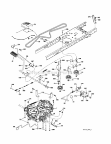 Part Location Diagram of 420471 Generac BLADE; DR 62V 16IN CEM