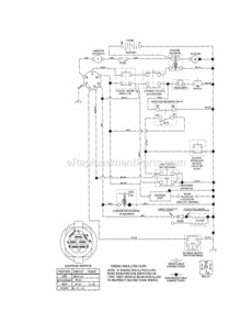 Page L Diagram and Parts List for 917253800  Craftsman Lawn Tractor