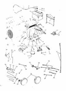 Page E Diagram and Parts List for 91725380  Craftsman Lawn Tractor