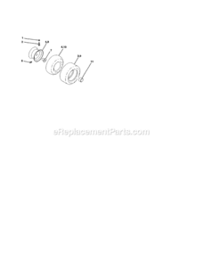 Page G Diagram and Parts List for 917253920  Craftsman Lawn Tractor