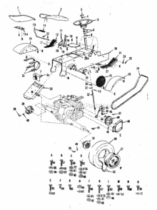 Part Location Diagram of 6483H Craftsman Seat Pad