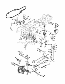 Page C Diagram and Parts List for 917254090  Craftsman Lawn Tractor