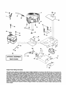 Page D Diagram and Parts List for 917254091  Craftsman Lawn Tractor