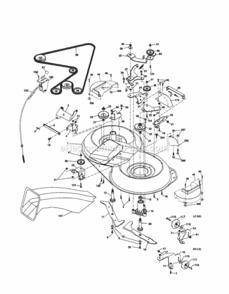 Page I Diagram and Parts List for 917254110  Craftsman Lawn Tractor