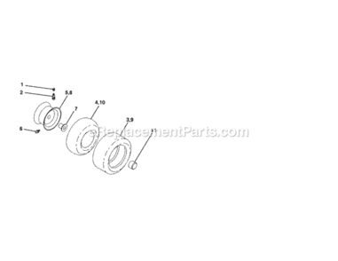 Page G Diagram and Parts List for 917254130  Craftsman Lawn Tractor