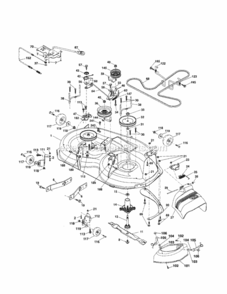 Page I Diagram and Parts List for 917254130  Craftsman Lawn Tractor