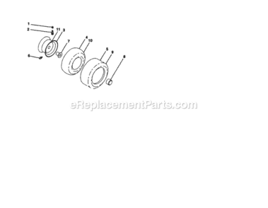 Page J Diagram and Parts List for 917254141  Craftsman Lawn Tractor