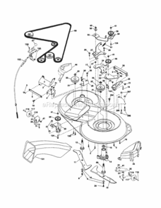 Page I Diagram and Parts List for 917254161  Craftsman Lawn Tractor