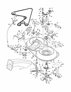 Page I Diagram and Parts List for 917254180  Craftsman Lawn Tractor
