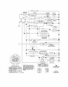 Page L Diagram and Parts List for 917254210  Craftsman Lawn Tractor